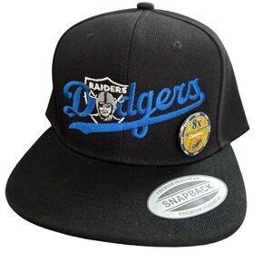 Dodgers hat Dodgers and raiders hat new With hap pin embroidered logo dodgers